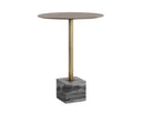 Grey Marble Bar Table Kata by Matho Sun, view 2