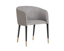 Flint Grey / Napa Taupe Dining Armchair Asher by Matho Sun