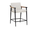 Heather Ivory Tweed Counter Stool Meadow by Matho Sun