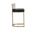 Bravo Black / Halton Birch Counter Stool Larissa by Matho Sun, view 3