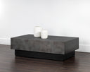 Gunmetal Coffee Table Blakely by Matho Sun, view 3