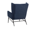 Belfast Navy Lounge Chair Kasen by Matho Sun, view 8
