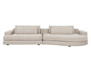Danny Cream Sofa Baela by Matho Sun, view 2