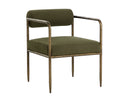 Copenhagen Olive Dining Armchair Ajani by Matho Sun