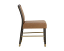 Milliken Cognac Dining Chairs set of 2 Jeno by Matho Sun, view 3