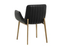 Bravo Black Dining Armchair Lucano by Matho Sun, view 4