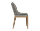 Natural Palazzo Taupe Dining Chair Sorrento by Matho Sun, view 3