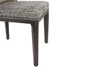 Grey Oak Naya Check Black Dining Chair Elisa by Matho Sun, view 7
