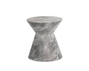 Marble Look Grey End Table Astley by Matho Sun, view 2