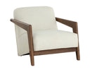 Geralt Linen Lounge Chair Bosco by Matho Sun