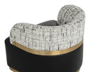 Bravo Black / Halton Birch Lounge Chair Brinda Swivel by Matho Sun, view 5
