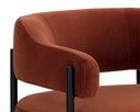 Meg Rust Lounge Chair Lola by Matho Sun, view 7