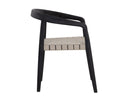 Charcoal Dining Armchair Cayman by Matho Sun, view 3