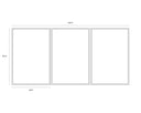 40" X 60" Black Frame Architectural Sierra Nights (Set Of 3) by Matho Sun, view 6