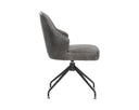 Overcast Grey Dining Chair Bretta Swivel by Matho Sun, view 3