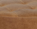 Camel Leather Ottoman Nilda by Matho Sun, view 5
