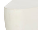 Small White End Table Dali by Matho Sun, view 6