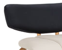 Dillon Cream / Dillon Black Counter Stool Lorelei by Matho Sun, view 5