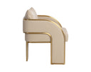 Napa Beige Dining Armchair Baz by Matho Sun, view 3