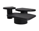 Small Black Coffee Table Detti by Matho Sun, view 5