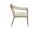 Geralt Linen Dining Armchair Leticia by Matho Sun, view 3