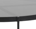 Large Smoked Glass Coffee Table Willem by Matho Sun, view 4