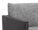 Nash Zebra / Coal Black Armchair Ashi by Matho Sun, view 6
