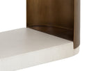 White Console Table Cavette by Matho Sun, view 6