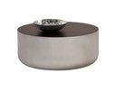 Grey Wood Grain Brown Coffee Table Diaz by Matho Sun