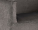 Piccolo Pebble Dining Armchair Zane Wheeled by Matho Sun, view 6