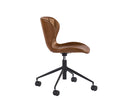 Bravo Cognac Office Chair Arabella by Matho Sun, view 2