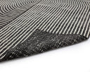 Black / White 5' X 8' Rug Serene Hand-Woven by Matho Sun, view 3