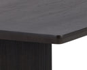 Rectangular Charcoal 96" Dining Table Kalla by Matho Sun, view 6