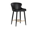 Bravo Black Counter Stool Evora by Matho Sun