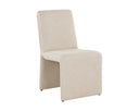 Effie Linen Dining Chair Cascata by Matho Sun