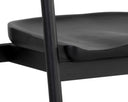 Black Dining Armchair Jeremy by Matho Sun, view 5