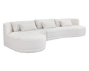 Laf Copenhagen White Sofa Chaise Laken by Matho Sun