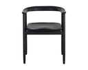 Black Dining Armchair Jeremy by Matho Sun, view 2