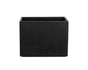 Medium Black Planter Leilani by Matho Sun, view 2