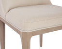 Light Oak Mainz Cream Dining Chair Elisa by Matho Sun, view 5