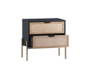 Gold Black/Natural Nightstand Avida by Matho Sun, view 3