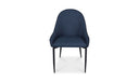 Lapis Dining Chair Dark Blue - Set Of Two