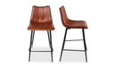 Alibi Counter Stool Brown - Set Of Two