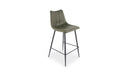 Alibi Counter Stool Dark Green - Set Of Two