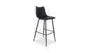Alibi Bar Stool Matte Black - Set Of Two