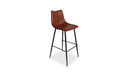 Alibi Bar Stool Brown - Set Of Two