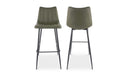 Alibi Bar Stool Dark Green - Set Of Two