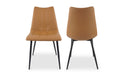 Alibi Dining Chair Tan - Set Of Two
