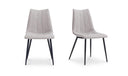 Alibi Dining Chair Beige-Set of Two