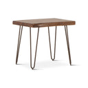 Vail 26" Side Table in Walnut